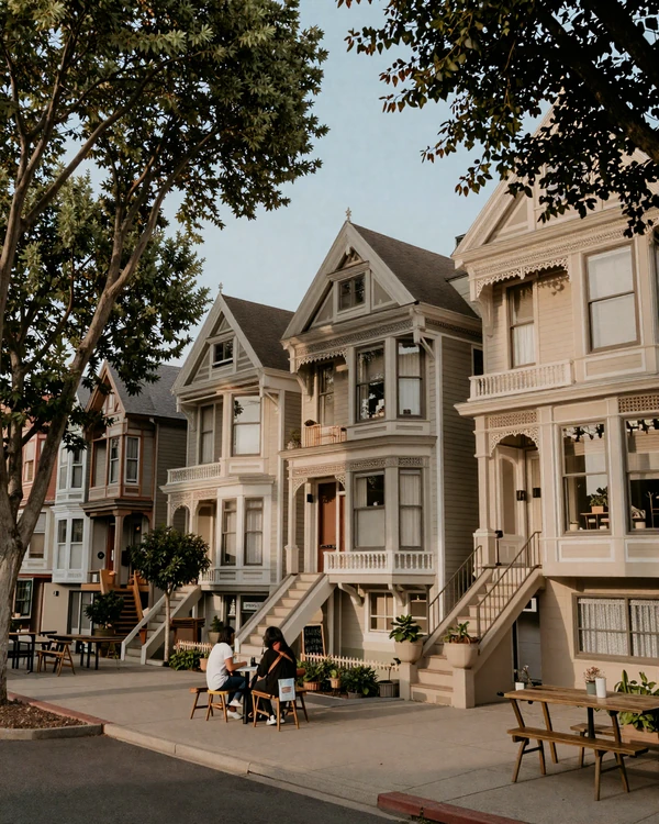 Highlands Denver Victorian neighborhood with Tennyson Street boutique cafes