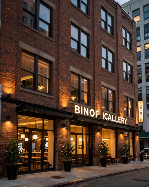 River North Chicago gallery district loft buildings